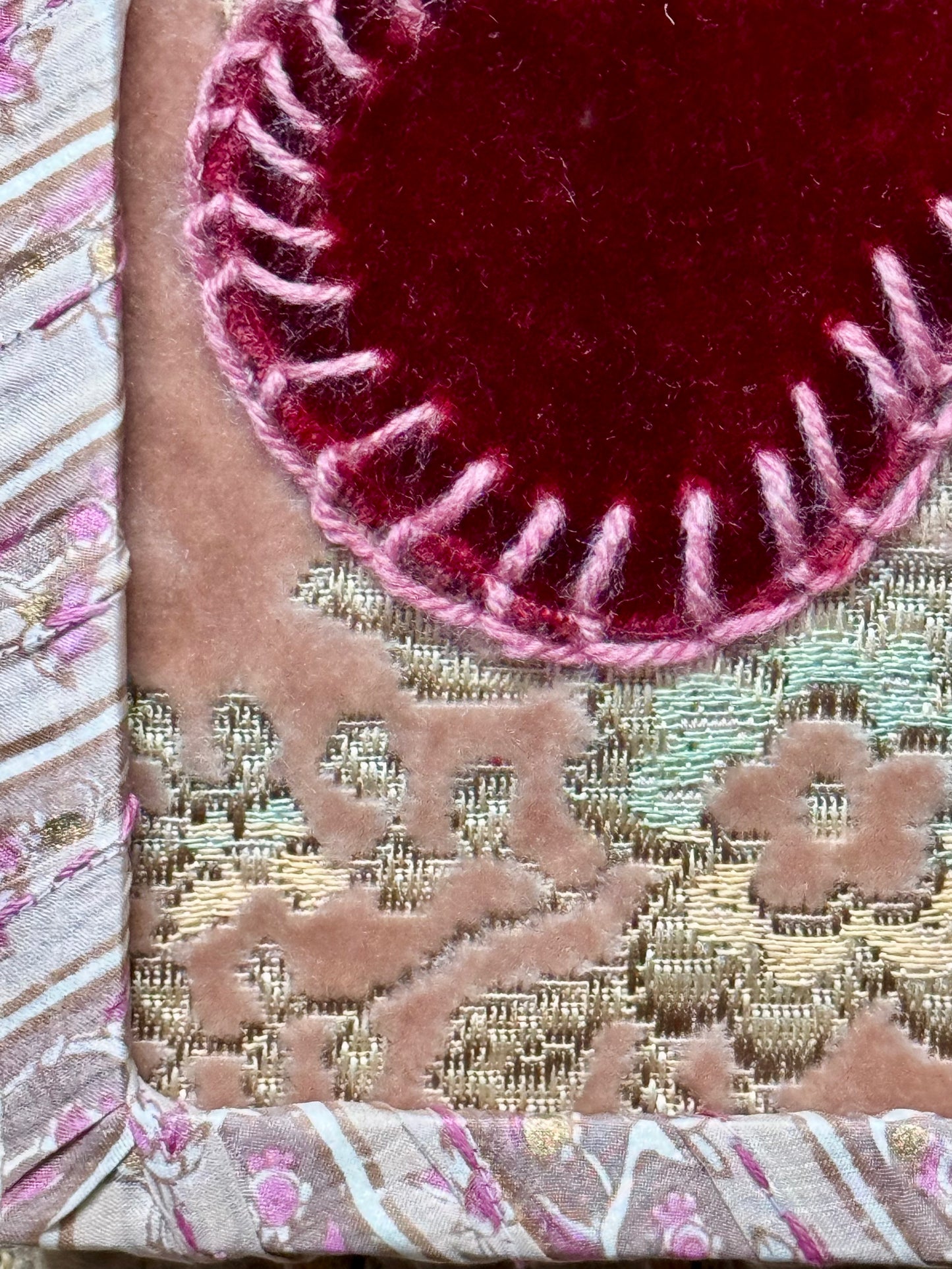 Upcycled & Handmade Textile Artwork