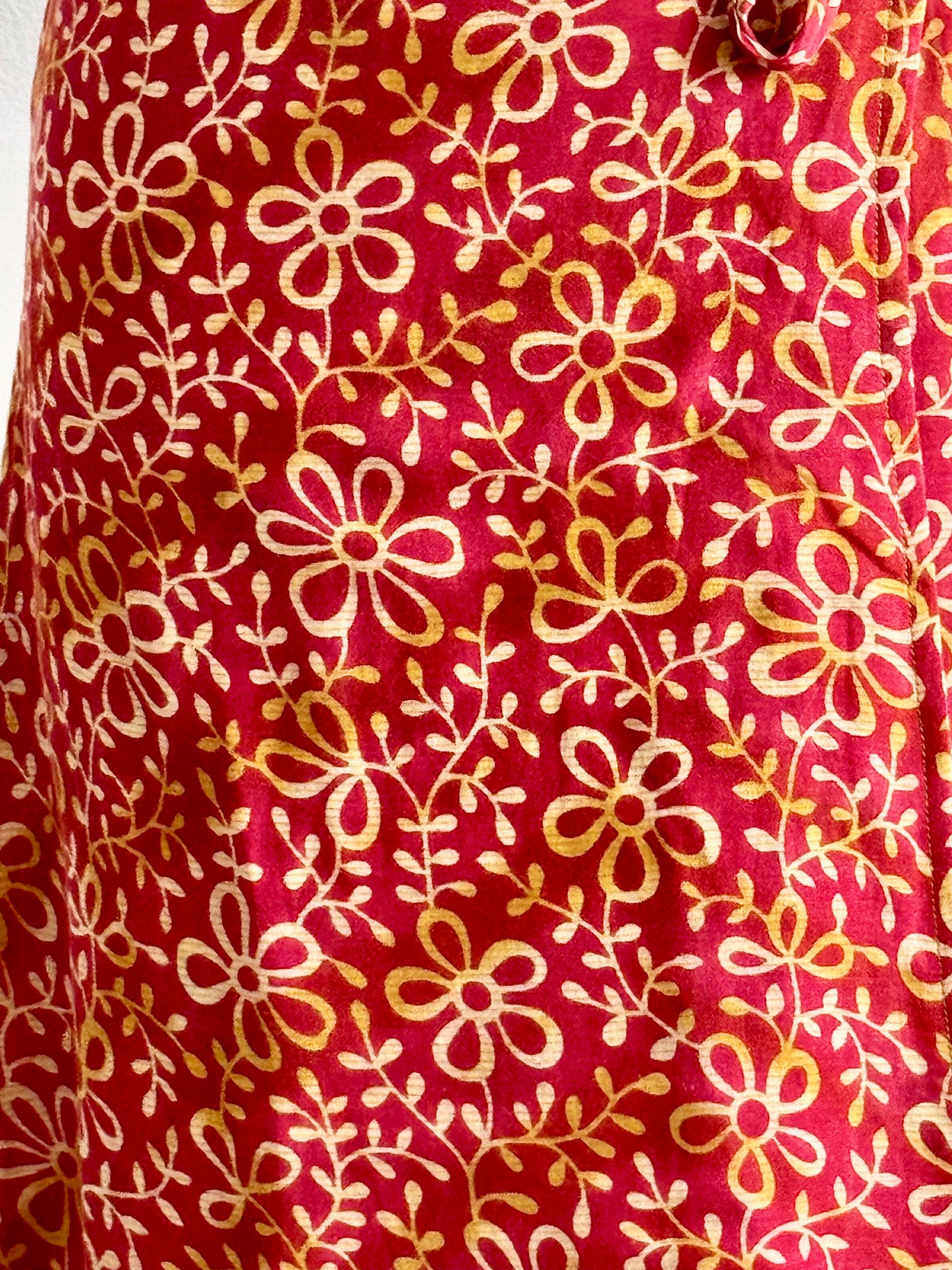 Upcycled  Wrap Dress