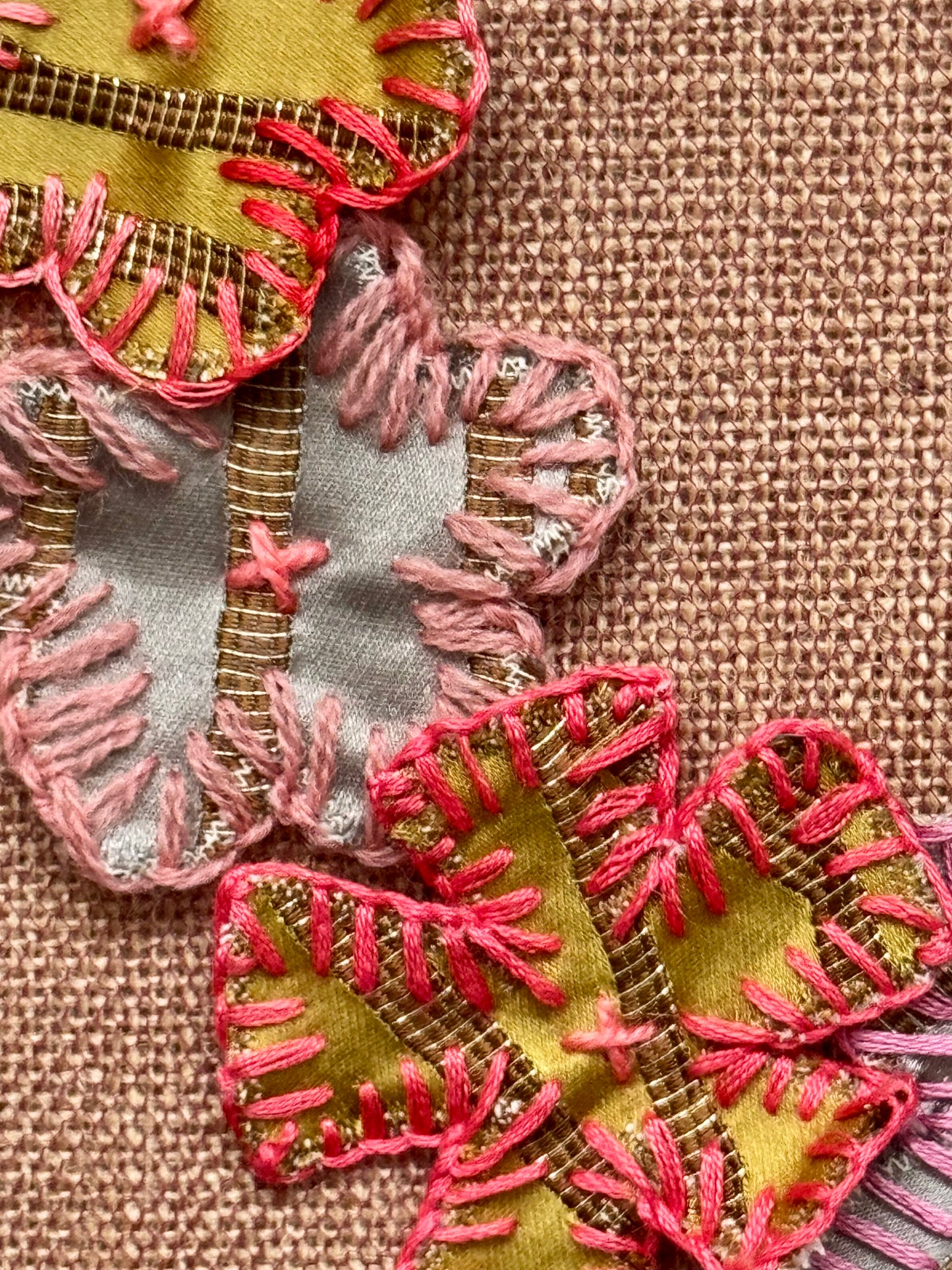 Upcycled & Handmade Textile Artwork