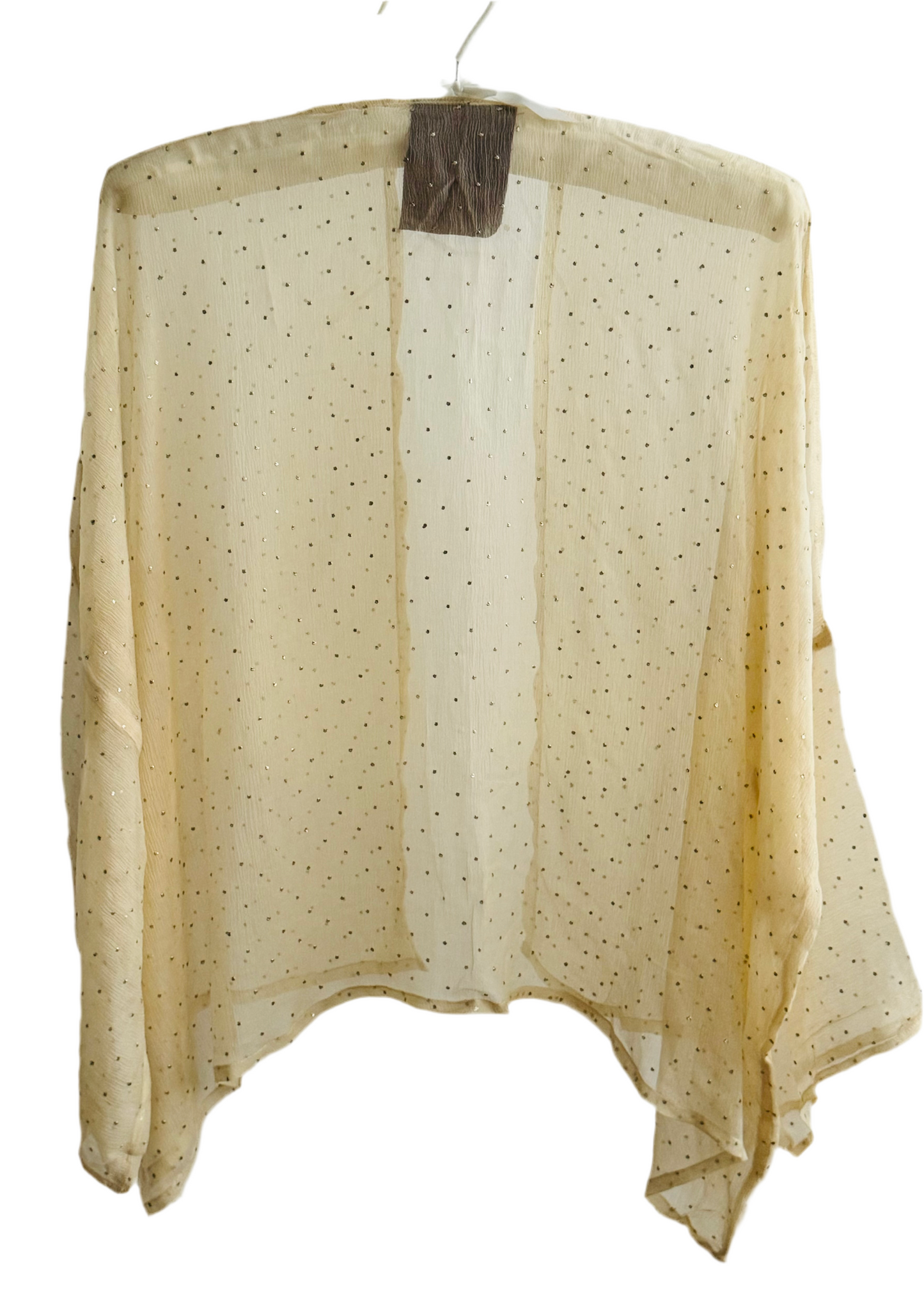 The desi jacket is a one size fits most easy to wear style.
