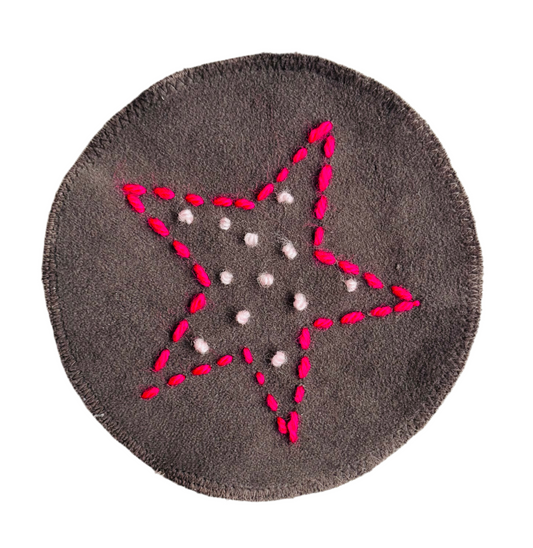 Handmade sew on patch