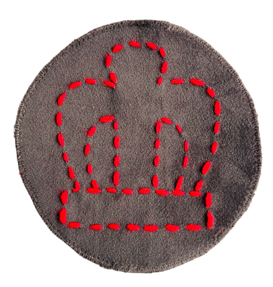 Handmade sew on patch