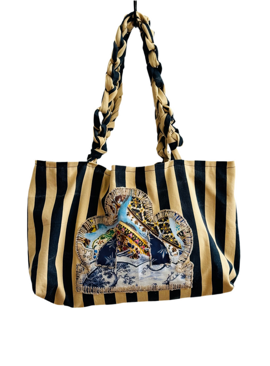 Superbag large tote shopper ..... Sustainable, useful, purposeful, eco-friendly, recycled.