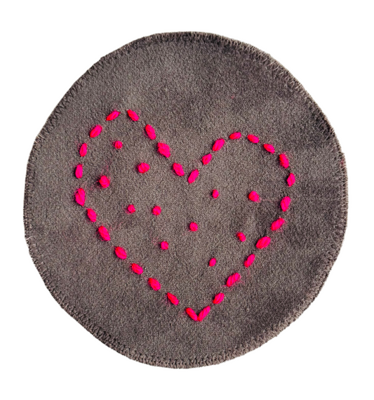 Handmade sew on patch