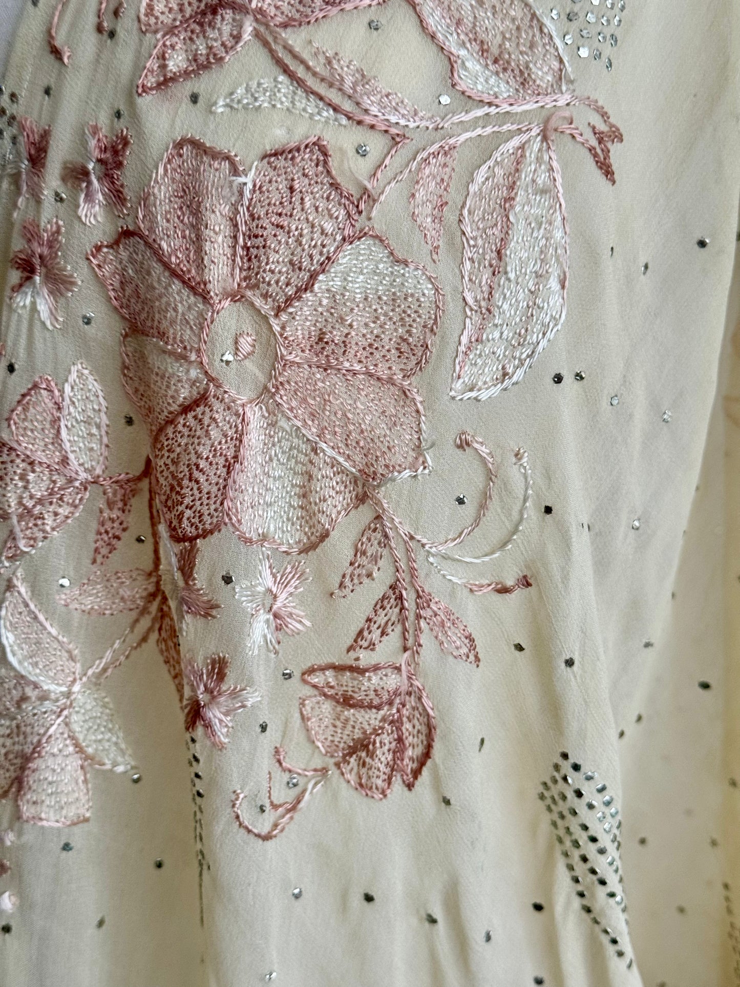 The desi jacket  Upcycled & handmade from textile waste is a one size fits most easy to wear style.