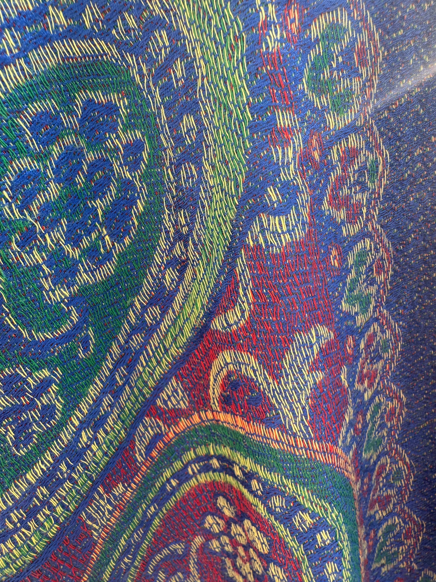 The desi jacket  Upcycled & handmade from textile waste is a one size fits most easy to wear style.